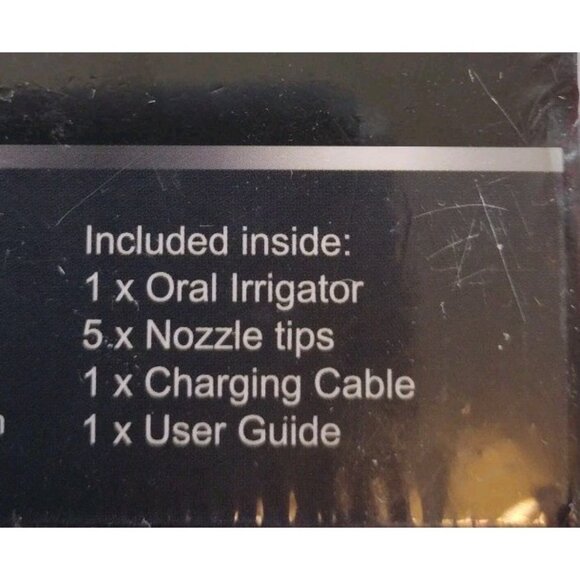 Wellfine Smart Oral Irrigator Multi Nozzle Cordless - Picture 5 of 9